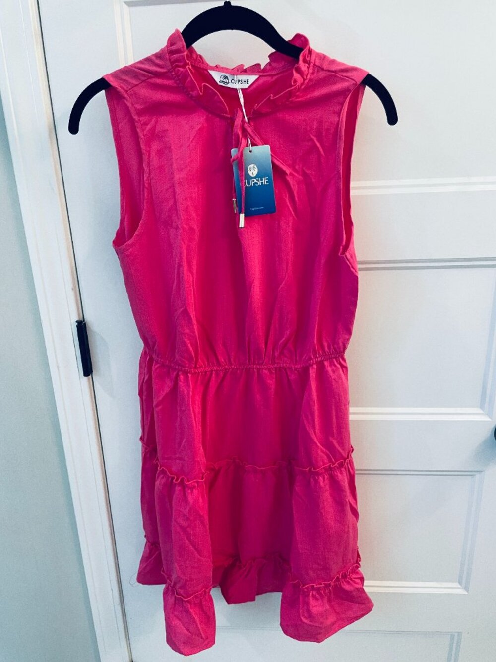 Cupshe Smart and Sleek Pink Mini Dress